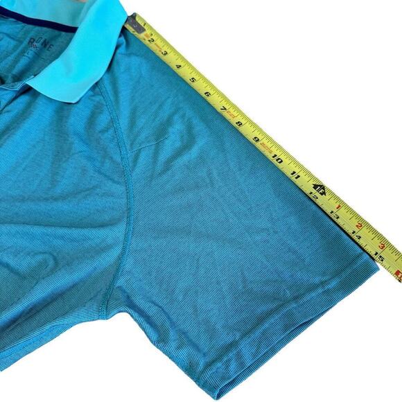 Rhone Delta Pique Polo Men's Performance DPP-181 Green L Athleisure Athletic - Picture 9 of 9